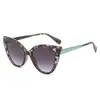 Gafas de Sol Retro con Montura Cat-Eye para Hombres y Mujeres, Regalos Coloridos para Fiestas, Personalidad a la Moda, Gafas Triangulares de Moda para Celebridades de Internet
