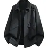 Chaqueta de solapa de alta gama para hombre, marca de tendencia 2026, chaqueta fina casual de otoño, abrigo de hombre elegante y versátil