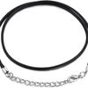 Collar Cuerda Cuerda de Cuero Negro Fabricante de Cuerda para Colgante 1.5Mmdiy Accesorios de Joyería 60cm Cuerda de Cera Coreana Verde Antiguo