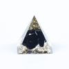 1 Adornos de Grava de Cristal Pirámide Triángulo Gotas Epoxi Escritorio Pequeño Regalo Festivo 3cm
