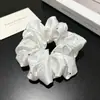 Anillo para el Cabello de Encaje Francés Collet Accesorios para el Cabello Estilo Mori Cuerda para el Cabello Hueca de Doble Capa Bolas Dulces Accesorios para el Cabello