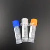 Tubo criogênico Qizheng Laboratory de 1,8 ml, tubo criogênico de 2 ml com junta à prova de vazamento, dispensador de tinta, 500 peças/pacote