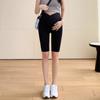 Calça Tubarão Maternidade Verão Fina Shorts de Segurança Anti-Exposição Yoga Feminino Tamanho Plus Leggings de Cinco Pontos Roupa de Verão