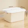 Caja de Almacenamiento de Gran Capacidad para Hogar Dormitorio Ropa Snacks Juguetes Caja Organizadora para Artículos Varios Caja de Almacenamiento de Escritorio para Ropa