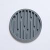 Posavasos Popular Transfronterizo de Silicona Redondo Engrosado 10cm Almohadilla de Drenaje Aislado Antideslizante Taza de Té Agua Posavasos de Mesa Universal