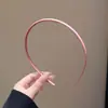Súper Versátil ~ Diadema Coreana con Textura Mate, Color Caramelo, Diadema Ultra Fina con Dientes, Pasador Antideslizante, Accesorio Simple para el Cabello para Mujeres