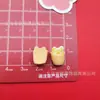 Mini Juguete de Comida Artificial Pan Café Galleta Accesorios de Resina Tocado DIY Pasador Funda de Teléfono Móvil Pegatinas para Uñas