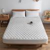 2026 Novo Modelo Algodão Puro Tingido em Fio Algodão Lavado Quilt de Soja Lençol de Elástico Conjunto de Três Peças Lençol de Elástico Individual 90*200cm
