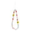 Lanyard para Teléfono Móvil de Arcilla Suave Color Caliente de Amazon Cadena de Teléfono Móvil con Cuentas Flor de Fruta Étnica Corazón Estrella Venta al por Mayor