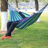 Hamaca Columpio de Cama para una Persona al Aire Libre, Lona Colorida, Carga Súper Fuerte, Adecuada para Acampar, Hamaca de Acampada al Aire Libre, Tipo Colgante