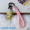 Cadena para Teléfono Móvil de Oro Puro 999 My Little Pony Regalo para Amigos Lanyard para Bolsa Llavero Dorado Colgante para Teléfono Móvil Hecho a Mano