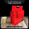 Una bolsa de té sellable portátil de ocho lados con cremallera, bolsa de té de papel de aluminio, bolsa de té individual de té de abeto, bolsa de té negro Dahongpao