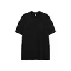Yidao Vintage 2026 Verão Novo Retrô Americano Simples Cor Sólida Patchwork Desconstruído Gola Redonda Solto Unissex Manga Curta Camiseta