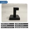 Porta-toallas Negro de Acero Inoxidable 304, Soporte para Papel de Cocina, Accesorios de Ferretería para Baño, Barra para Toallas, Gancho para Baño, Diseño Sencillo