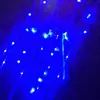 Luces led de fábrica color sólido cadena de luces de bola ondulada luz de mango caja de baterías decoración navideña boda regalo de cumpleaños