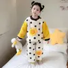 Ropa de estar de franela para niñas, nueva colección otoño/invierno 2026, pijamas cálidos con forro polar para niños, conjunto de coral fleece para bebé