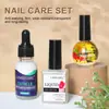 Set de Gel Funcional para Cuidado de Manos y Uñas, Removedor de Cutícula, Suavizante, Aceite Nutritivo, Aceite para Bordes de Uñas, Gel Antiderrames