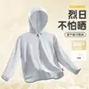 Roupa com Proteção Solar para Meninas 2025 Novo Verão Infantil de Seda Gelada Fresca Casaco de Verão para Meninas Proteção UV para Crianças Médias e Grandes