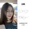 [Serie Flor de Iris] Gafas sin Marco para Mujer Se Pueden Personalizar con Lentes Graduados, Luz Antiazul, Ultraligeras, Titanio Completo, Monturas Cuadradas de Alta Inteligencia
