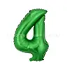 Globos Digitales Versión Americana de 32 pulgadas Globos de Película de Aluminio Oro Plata Decoración para Fiesta de Cumpleaños Boda Día de Año Nuevo Venta al por Mayor