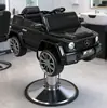 Asiento para Corte de Cabello para Niños Peluquería Juguete Eléctrico Coche de Dibujos Animados Silla para Corte de Cabello para Bebés y Niños para Peluquería