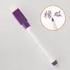 Venda Direta da Fábrica Canetas para Quadro Branco, Canetas Apagáveis Não Magnéticas, Canetas Coloridas com Núcleo Preto para Escrita de Professor, Canetas de Aquarela, Canetas de Desenho Ecológicas para Crianças