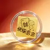 Año de la Oveja Oro Puro 999 Tener Dinero para Gastar Pegatina para Teléfono Móvil de Oro Pegatina de Lámina de Oro de Oveja Pequeña Tienda Tráfico de Transmisión en Vivo Controlador de Tráfico Fábrica de Productos Al por Mayor