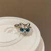 Anillo de Gato y Serpiente para Mujer, Moda Nueva 2025, Estilo Único y Genial, Anillo para el Dedo Índice, Anillo de Amistad Elegante para Celebridades de Internet