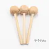 Venta al por mayor de fábrica 28MM madera de pino stick volátil madera aromaterapia bola de madera aceite esencial madera fragante expandida accesorios de cuenta suelta de pino