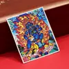 Dzambala Negro pintado tibetano pintura Thangka pintada a mano lienzo central impresión microchorro Thangka cultural y creativo Zakiralam al por mayor