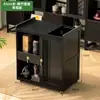 Juego de Mesa de Té Nuevo Estilo Chino Móvil para Uso Doméstico, Adecuado para Balcón, Completo con Gabinete de Té y Mesa de Té Pequeña para Oficina