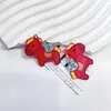 Acrílico Criativo Desenho Animado Fofo Pônei Pequeno Acessórios DIY Corrente de Celular Pingente Charme para Tamanco Chaveiro Ornamento