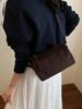 Bolso Cuadrado Pequeño de Ante Maillard 2025 Moda de Verano Simple Bolso Almohada de Gran Capacidad para Viajes de Trabajo Bolso Bandolera de Hombro