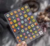 Tomoni Pegatinas para Uñas Anaglifo Celebridad de Internet Caliente Ins Papelería Japonesa Lindas Pegatinas para Uñas Pegatinas Serie Smiley