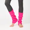 Polainas Apilables, Calcetines sin Pies, Calcetines de Punto Cálidos para Ballet, Calcetines de Pierna de Primavera y Verano para Mujer de Pilates, Calcetines para Fitness y Yoga