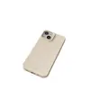 Aplicável à capa de celular Apple 14 13 12 trigo 11pro degradável simples cor sólida resistente a quedas capa macia