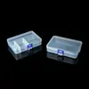 Suministro del fabricante: Caja de Costura Transparente Desmontable de 5 Compartimentos, Caja de Empaque para Herramientas de Ferretería, Caja de Almacenamiento de Plástico de PP para Equipo de Pesca
