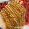 Fornecimento Direto da Fábrica de Acessórios de Joias de Cristal Amarelo Torre de Alta Qualidade Acessórios para Pulseira Colar DIY Produtos Semi-Acabados Atacado