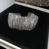 Pulseira Redonda Europeia e Americana Transfronteiriça com Borla e Cravejada de Diamantes, Pulseira Minimalista Moderna de Estilo Nicho com Design Único, Joia de Mão de Nicho