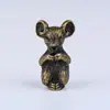 Borde de Buda Inserto de Fragancia Animal del Zodiaco Pequeño de Cobre Creativo para Dormir en Interiores Adornos Portaflores de Fragancia
