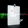 Novo Pingente Zodiacal de Jade Branco Afegão para Homens e Mulheres, Pingente de Marca de Jade Estilo Antigo para o Ano de Nascimento, Ornamento de Jade