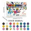 Nuevo Marcador Acrílico Tipo Válvula Trasera de Amazon con Punta Suave, Marcador Acrílico para Pintura Infantil y Graffiti