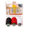 Mini Kit de Costura Portátil para el Hogar Kit de Costura de Alta Calidad para Dormitorio Set Práctico Hilo de Coser Reparación Herramientas Coloridas