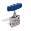 Válvula de aguja serie P para autoclave Parker, de tres vías, puerto de doble presión 15P4073