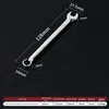 Chave de Flor de Ameixa Acabamento Espelhado de Dupla Finalidade, Chave de Boca, Ferramenta de Reparo Automotivo, Chave de Boca, Chave de Boca Fixa para Reparo Automotivo 6mm-32mm