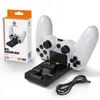 Modelo Privado de Fábrica Controladores de Juego Inalámbricos para PS4 Cargador de Base Doble Cargador Rápido de Base Doble para PS4