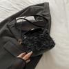 Bolso de Noche Dulce con Flor de Rosa Nuevo Verano 2025, Bolso de Mano de Moda para Banquetes, Ropa de Noche Qipao, Bolso Cruzado Artístico