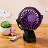 Ventilador USB de Clip Modelo Nuevo Transfronterizo Mini Ventilador Portátil de Escritorio Ligero para Dormitorio y Cochecito Ventilador Pequeño con Clip