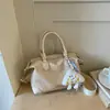 Bolso cruzado con correa ancha para el hombro y diseño tejido, bolso de mano elegante y sencillo para mujer, adecuado para el trabajo y los desplazamientos, nuevo modelo 2026