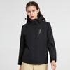 Jaqueta Três em Um Rígida para Uso Externo Feminina, Destacável, À Prova de Vento, Impermeável, Forrada com Fleece, Acolchoada, Adequada para Trekking e Montanhismo, Também Disponível para Homens